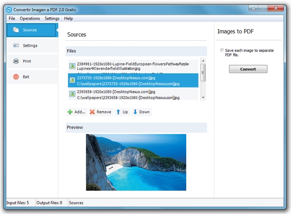 Convertir Imagen a PDF 3.8 full